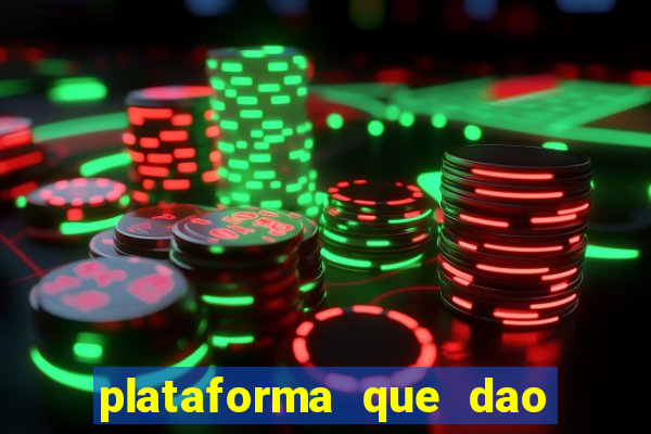 plataforma que dao bonus de cadastro